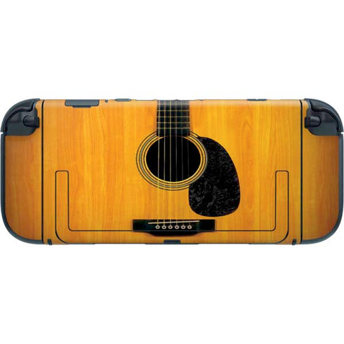 Wood Guitar Nintendo Switch 2 (2025) with Joy-Con Skin
